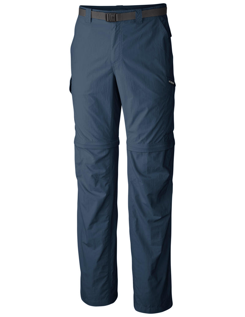 Columbia Men Navy Blue Silver Ridge Convertible Pant