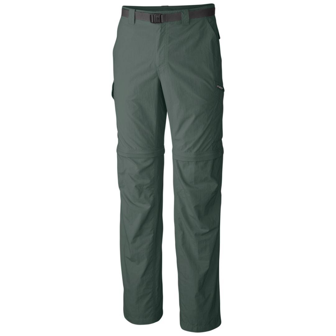 Columbia Men Olive Silver Ridge Convertible Pant