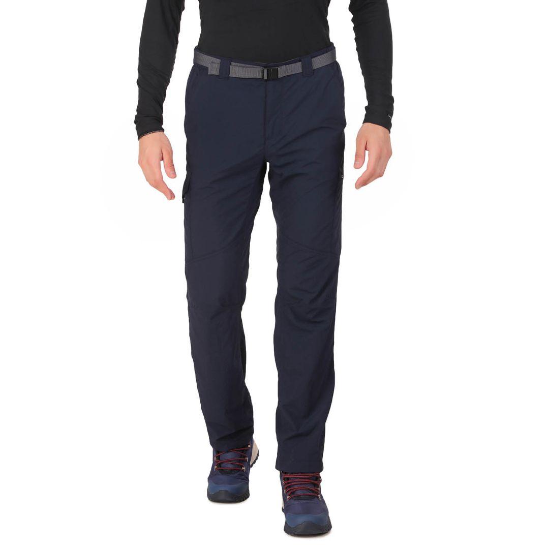 Columbia Men Blue Silver Ridge Cargo Pant (Sun Protection)