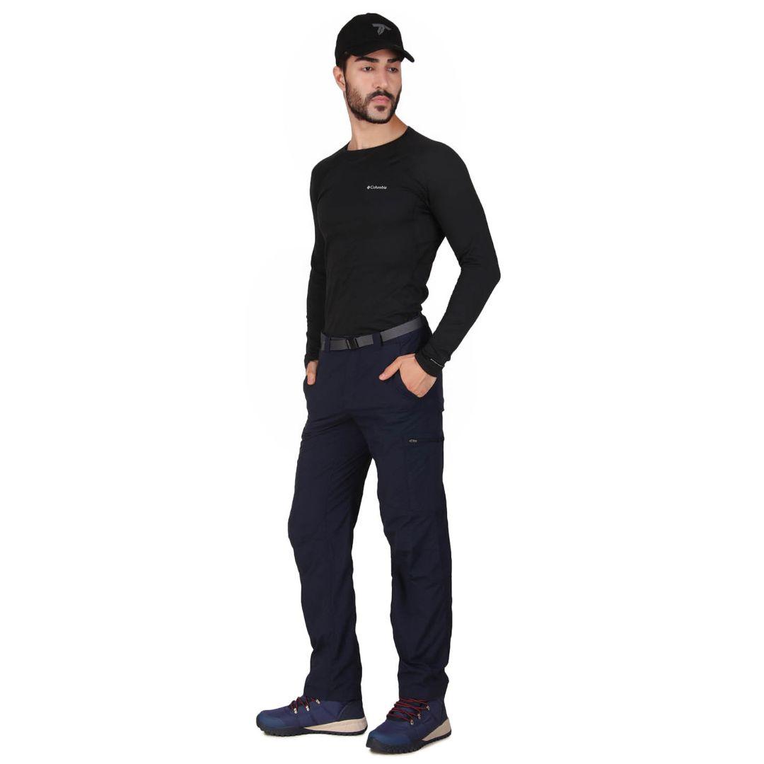 Columbia Men Blue Silver Ridge Cargo Pant (Sun Protection)
