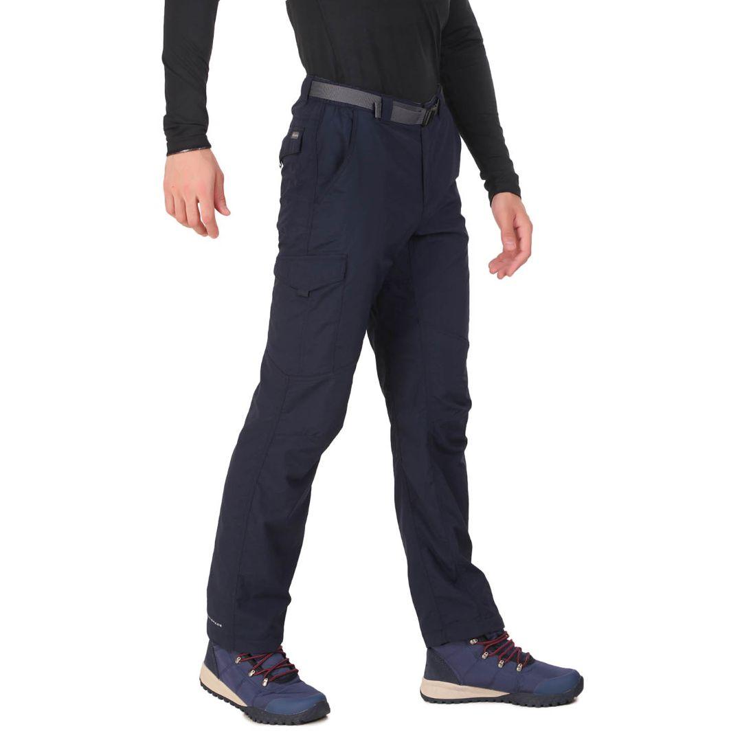 Columbia Men Blue Silver Ridge Cargo Pant (Sun Protection)