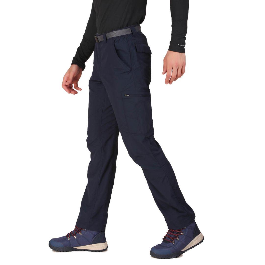 Columbia Men Blue Silver Ridge Cargo Pant (Sun Protection)