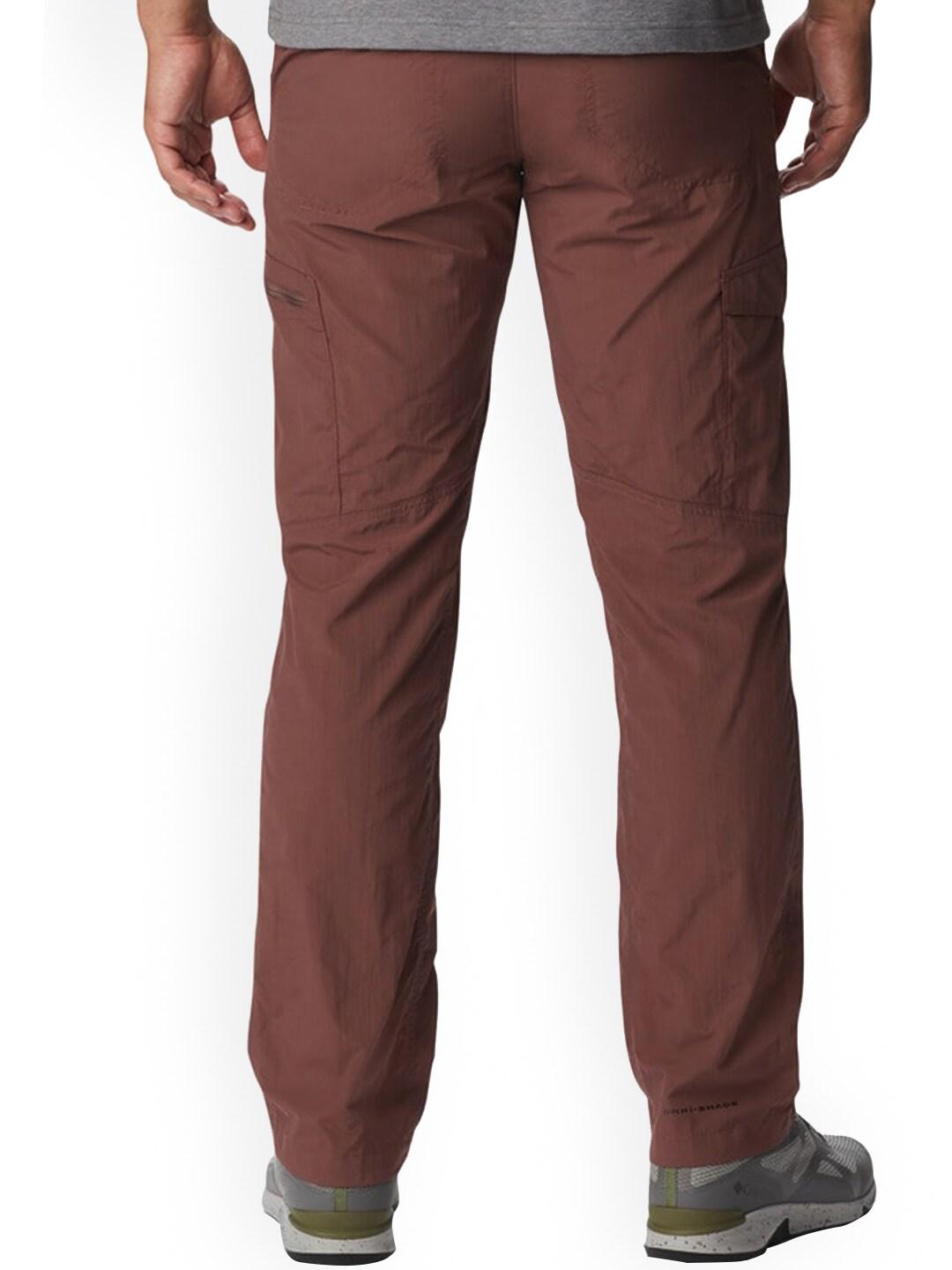 Columbia Men Red Silver Ridge Cargo Pant