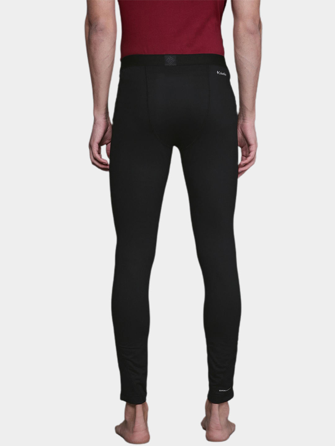Columbia Men Black Heavyweight II Tight Baselayer Bottom (Non Returnable)