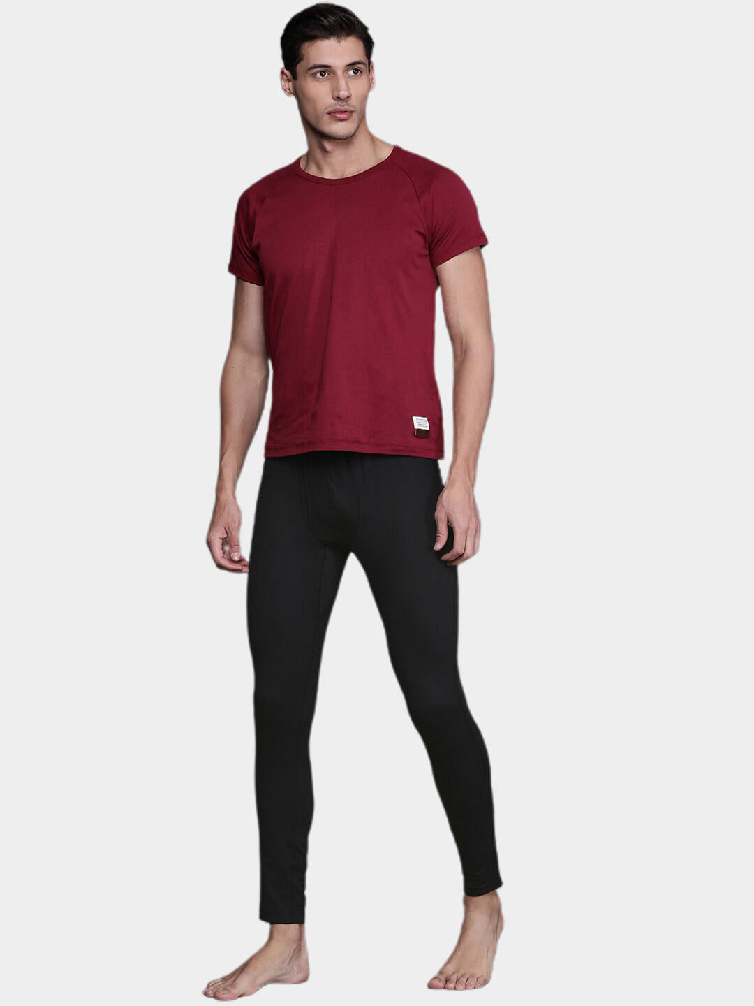 Columbia Men Black Heavyweight II Tight Baselayer Bottom (Non Returnable)
