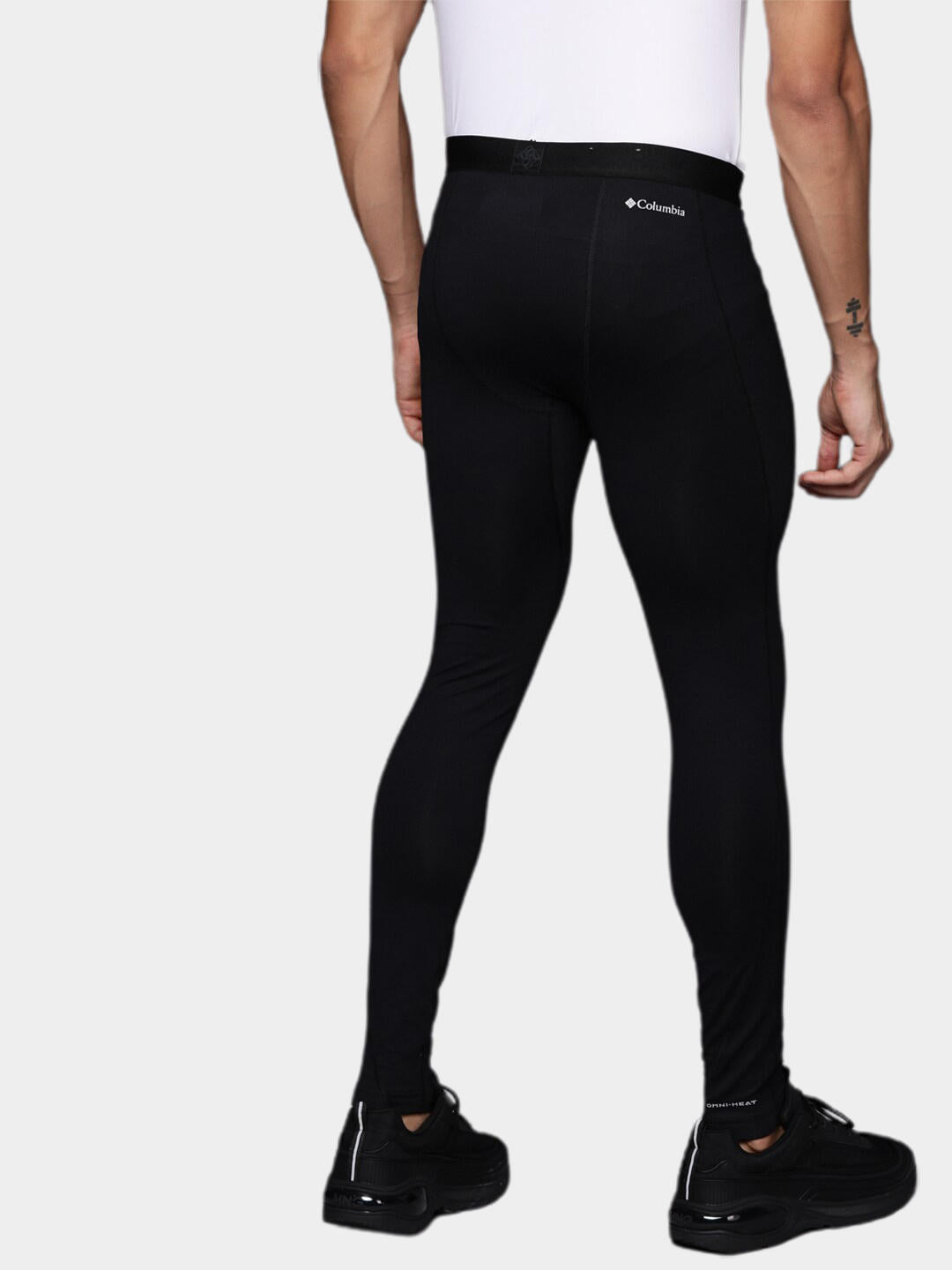 Columbia Men Black Heavyweight II Tight Baselayer Bottom (Non Returnable)