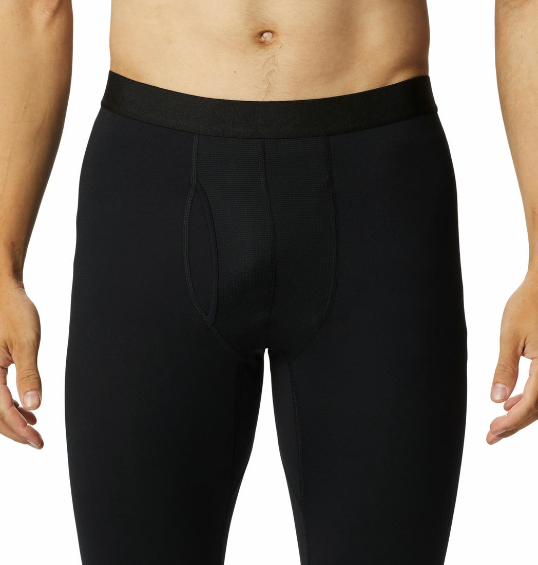 Columbia Men Black Heavyweight II Tight Baselayer Bottom (Non Returnable)
