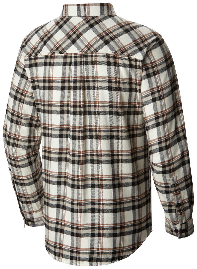 Columbia Men White Flare Gun Flannel III Long Sleeve Shirt