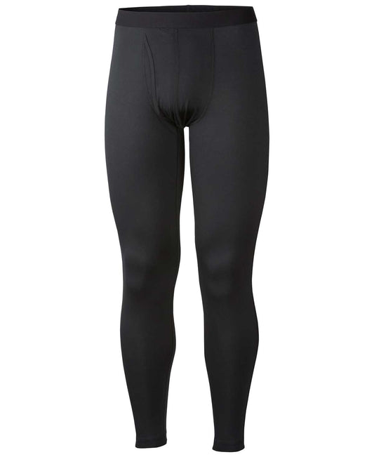 Columbia Men Black Omni-Heat Reflective Midweight II Thermal Bottom