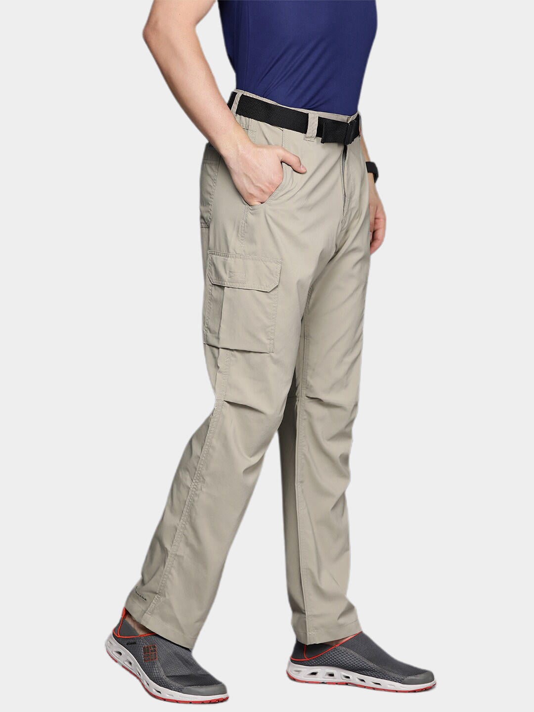 Columbia Men Beige Silver Ridge Utility Pant (Sun Protection)