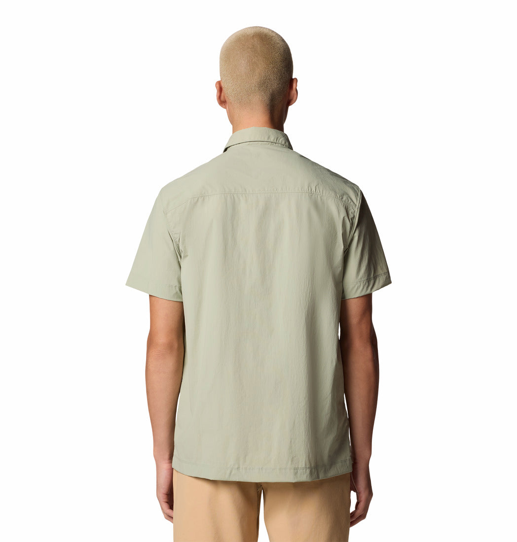Columbia Men Green Omni-Wick Black Mesa Utility Shirt