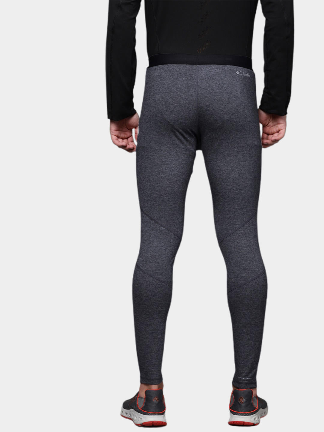 Columbia Men Grey Tunnel Springs Wool Tight Baselayer Bottom (Non Returnable)