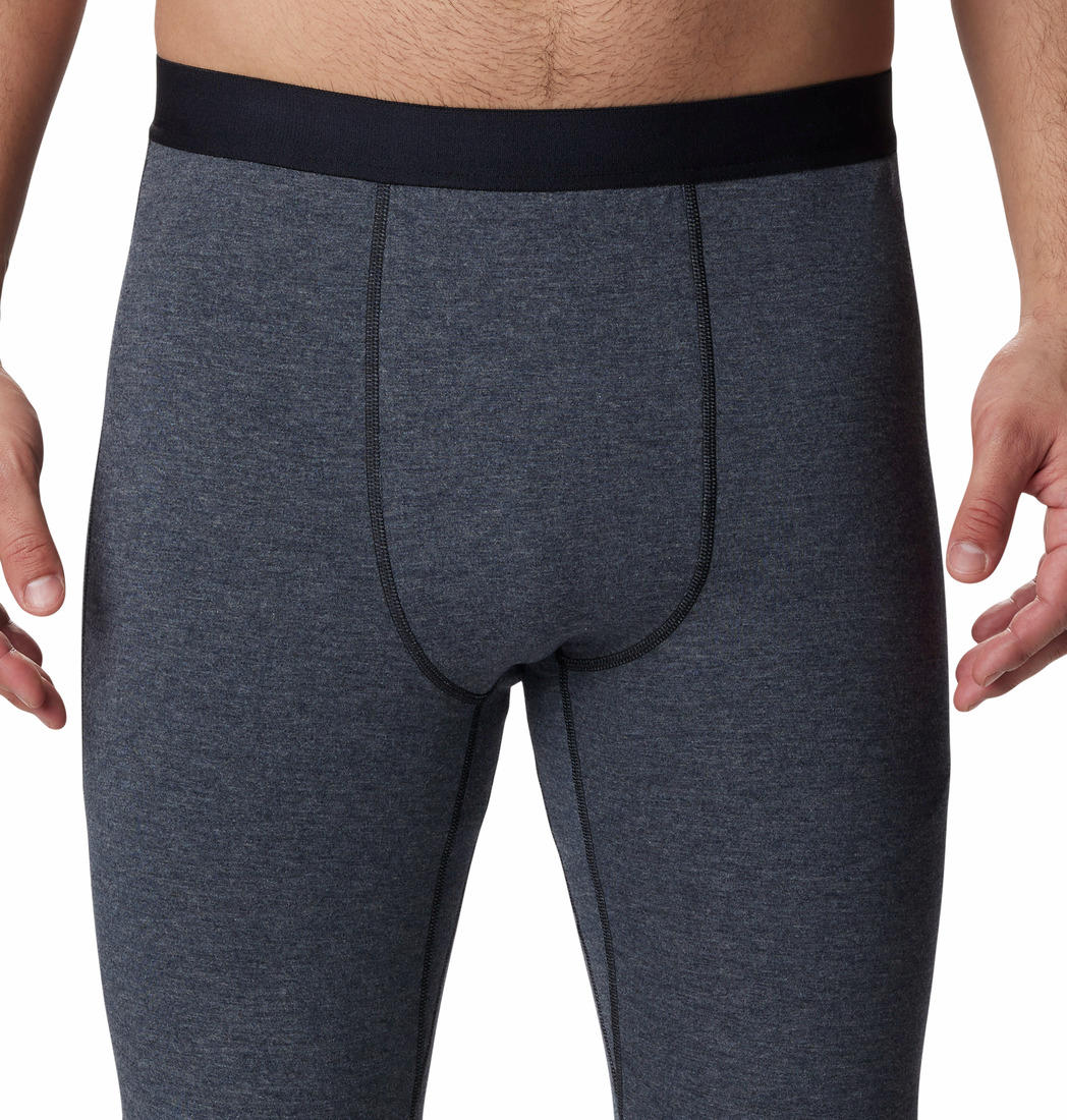 Columbia Men Grey Tunnel Springs Wool Tight Baselayer Bottom (Non Returnable)