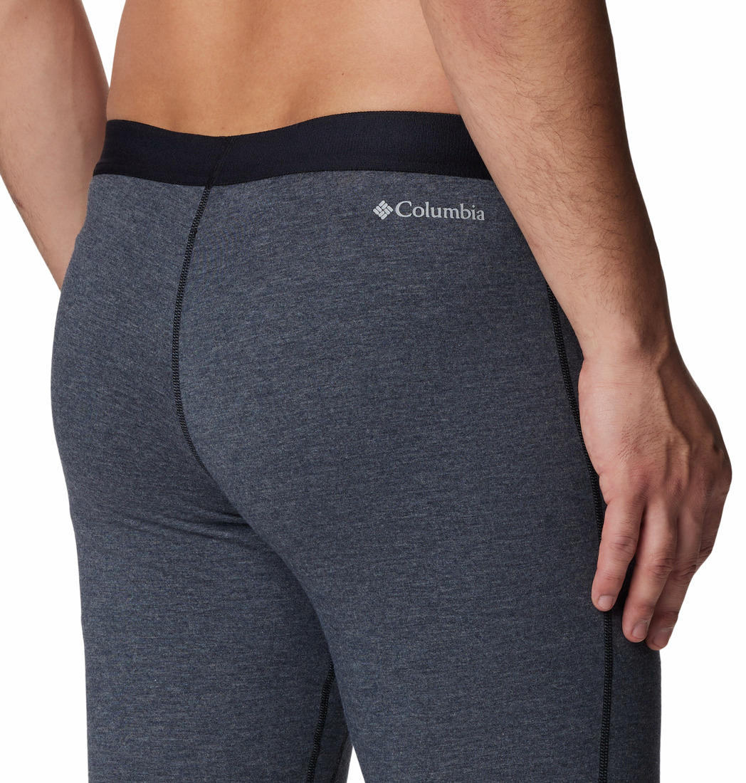 Columbia Men Grey Tunnel Springs Wool Tight Baselayer Bottom (Non Returnable)