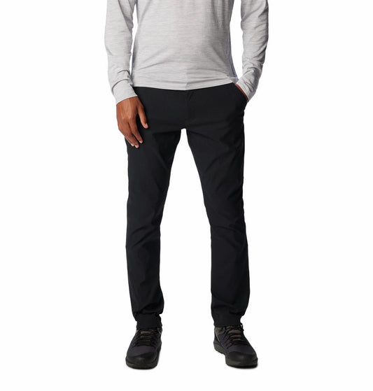 Columbia Men Black Black Mesa Woven Pant