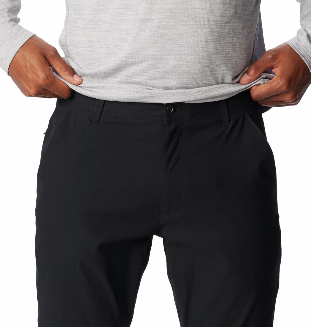 Columbia Men Black Black Mesa Woven Pant