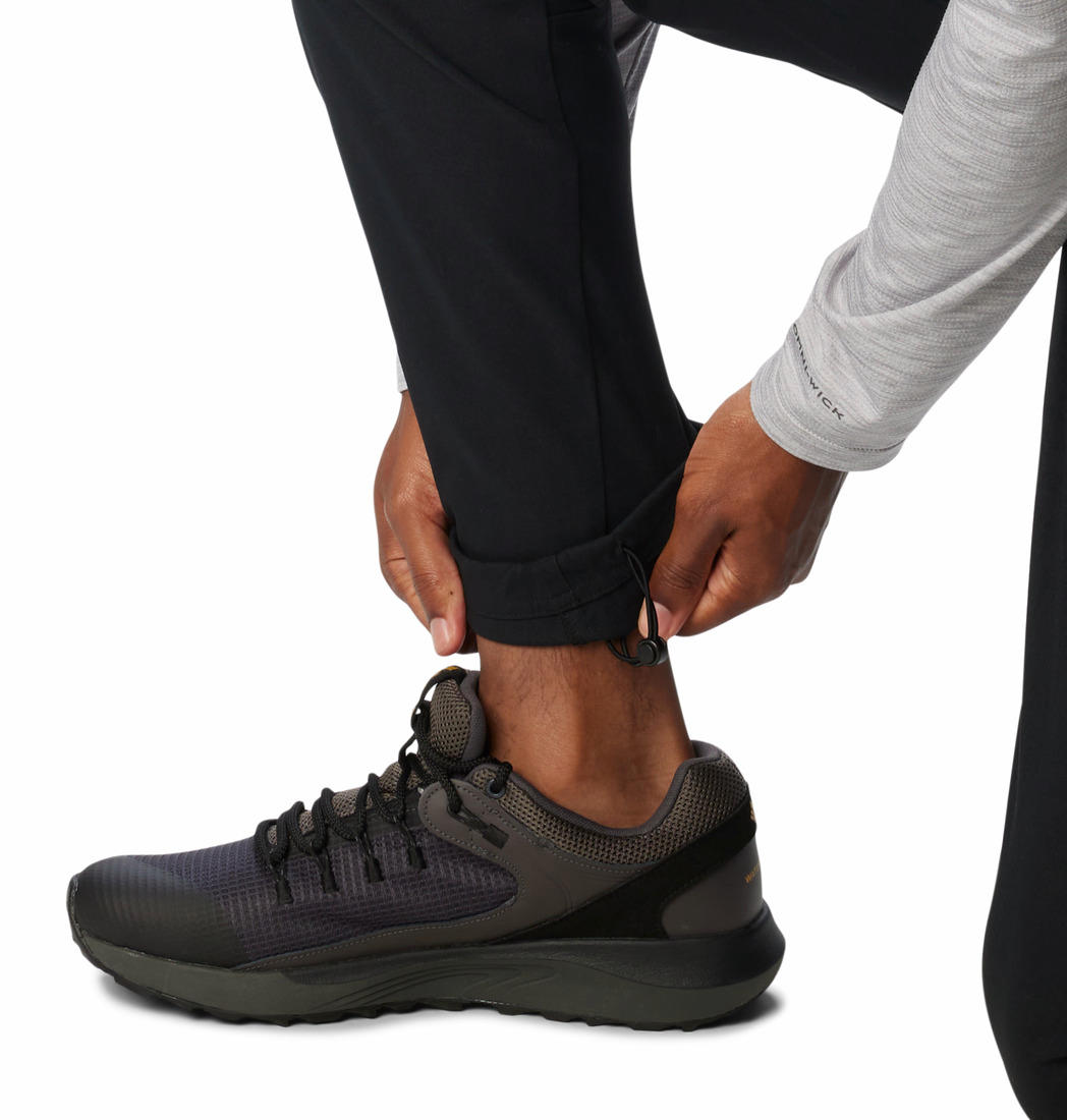 Columbia Men Black Black Mesa Woven Pant