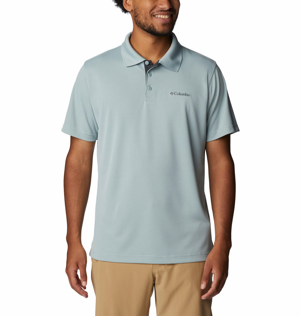 Columbia Men Green Utilizer Polo T-Shirt