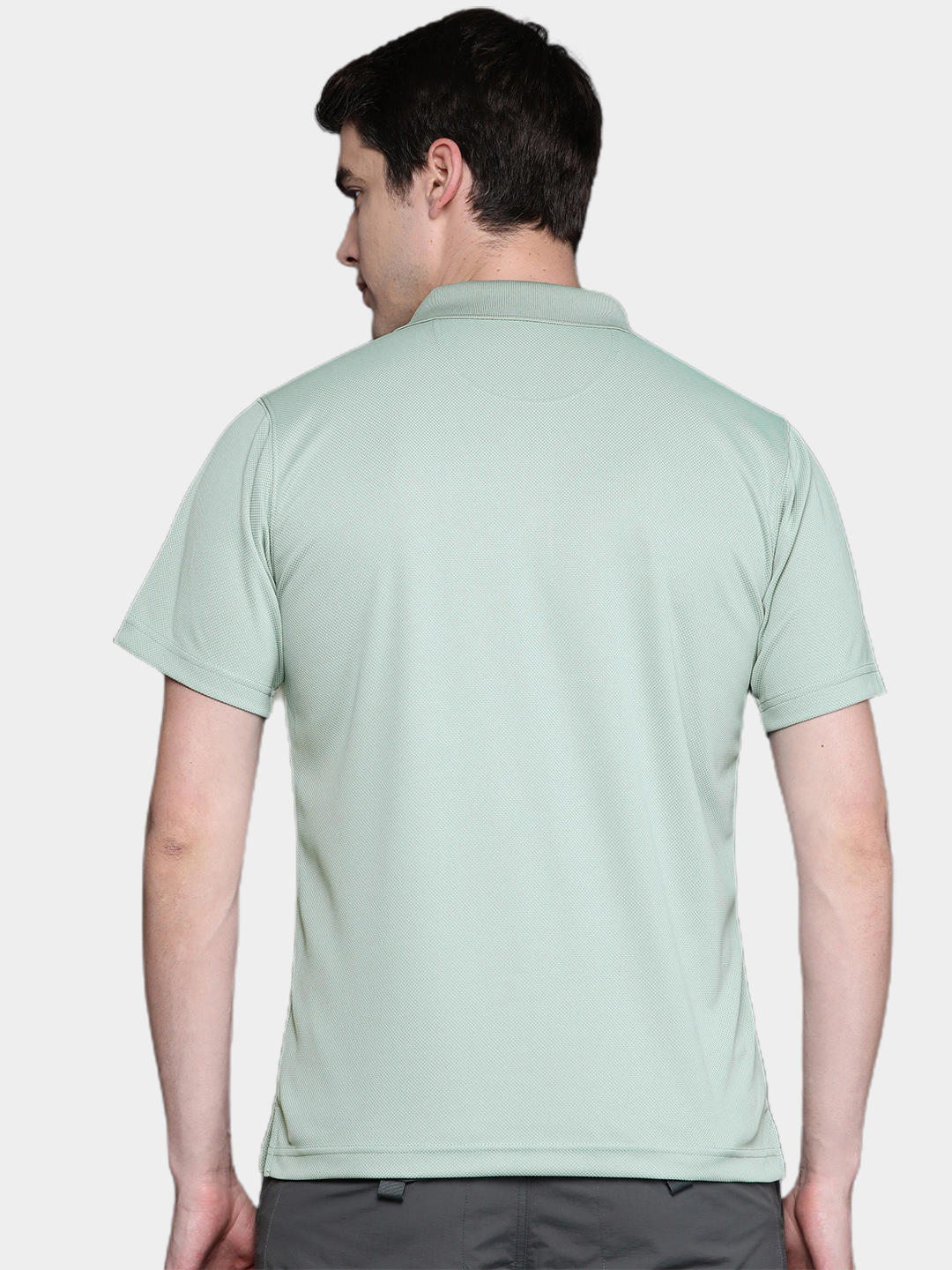 Columbia Men Green Utilizer Polo T-Shirt