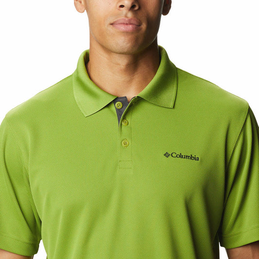 Columbia Men Green Utilizer Polo T-Shirt