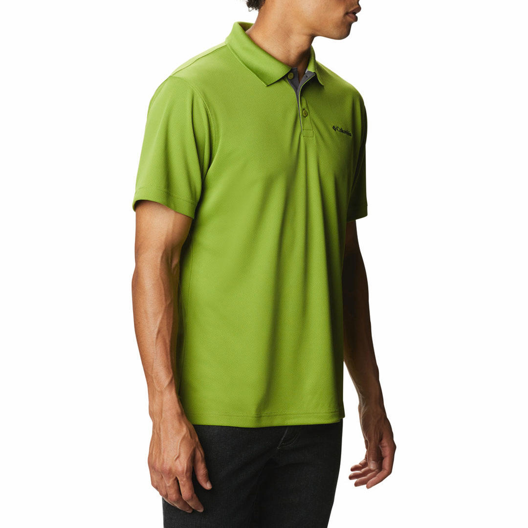 Columbia Men Green Utilizer Polo T-Shirt