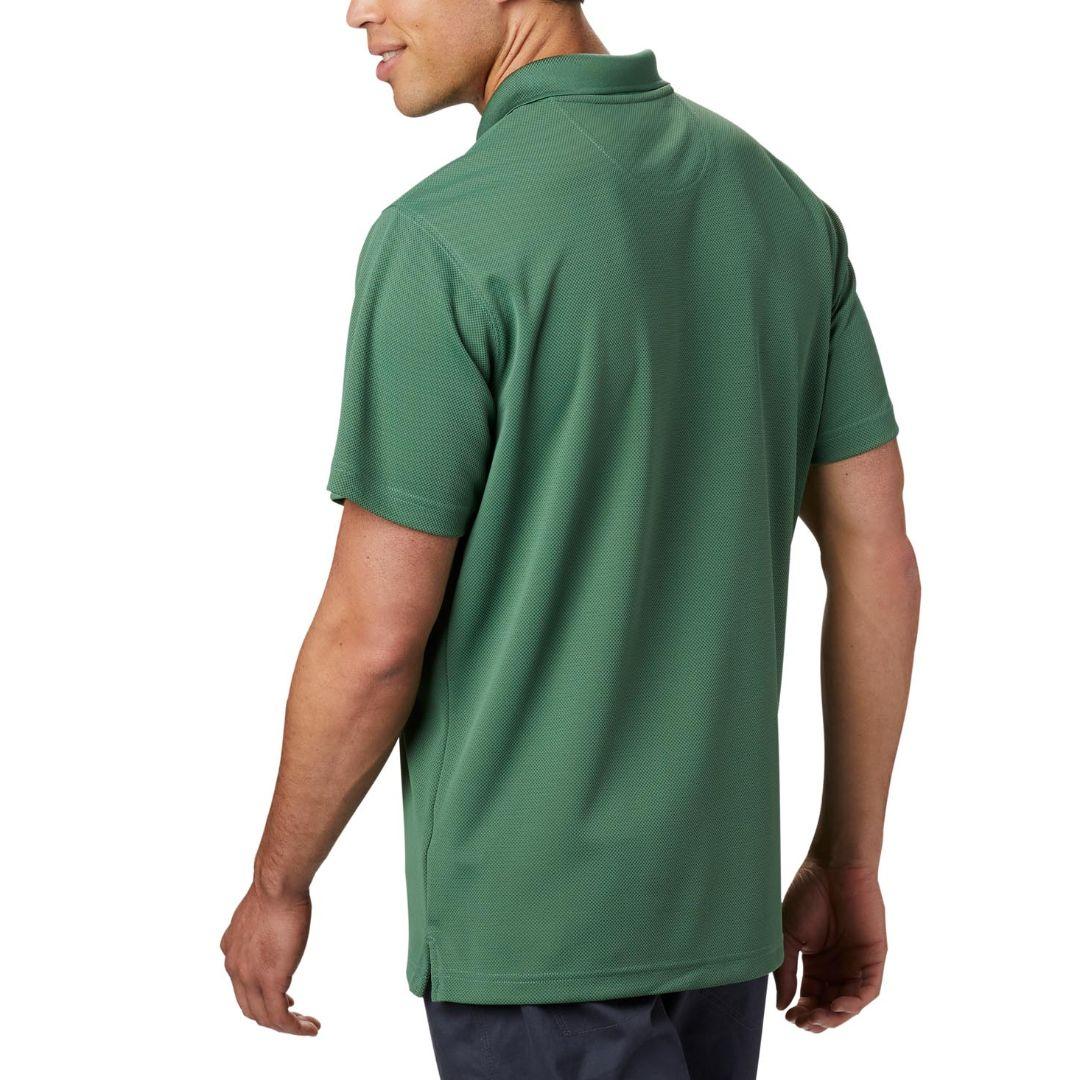 Columbia Men Green Utilizer Polo T-Shirt
