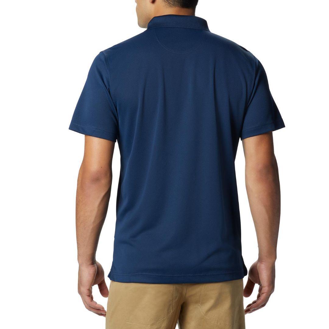 Columbia Men Blue Utilizer Polo T-Shirt
