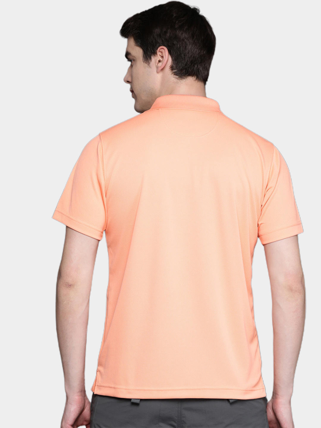 Columbia Men Peach Utilizer Polo T-Shirt