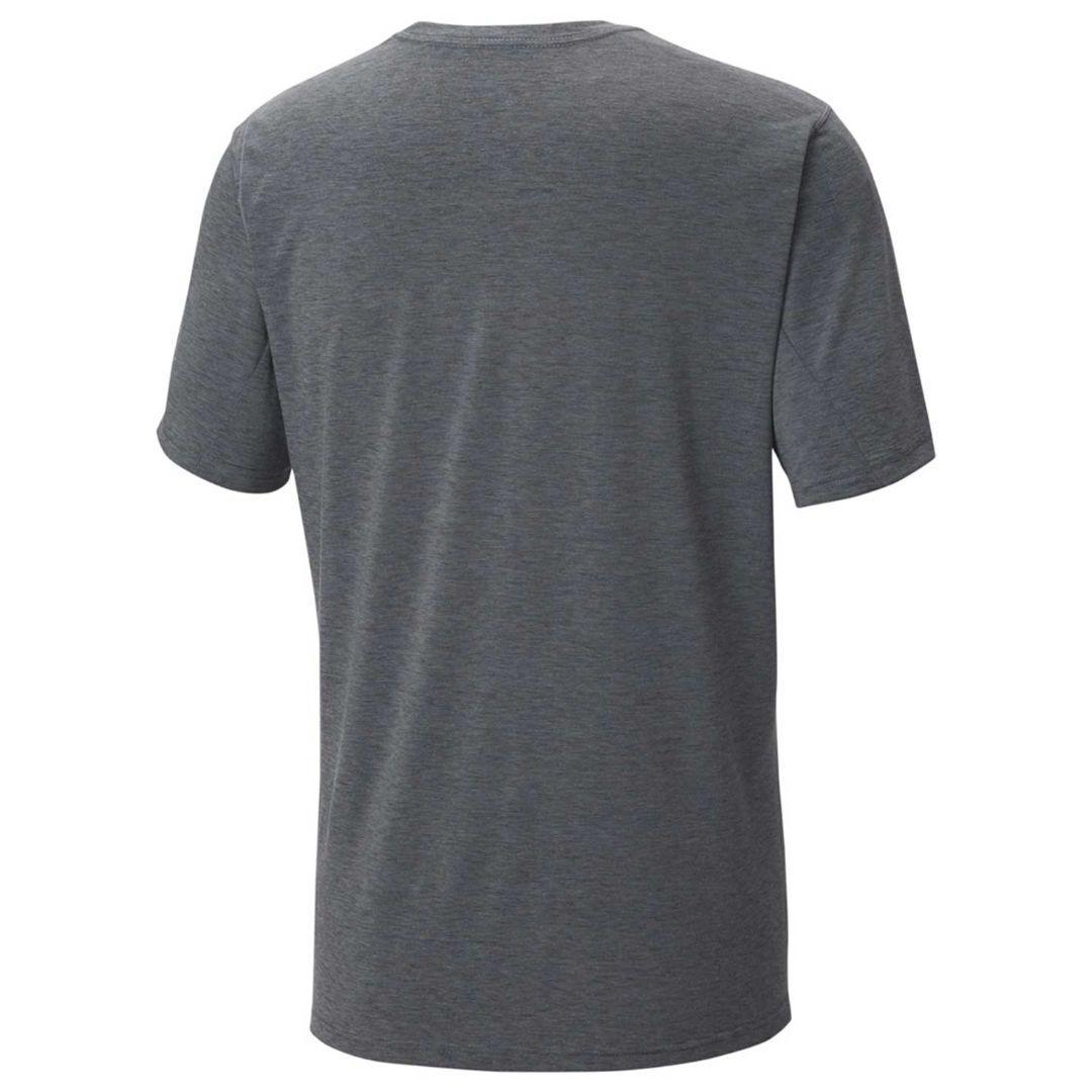Columbia Men Grey Trail Shaker II Short Sleeve Shirt (Sun Protection)
