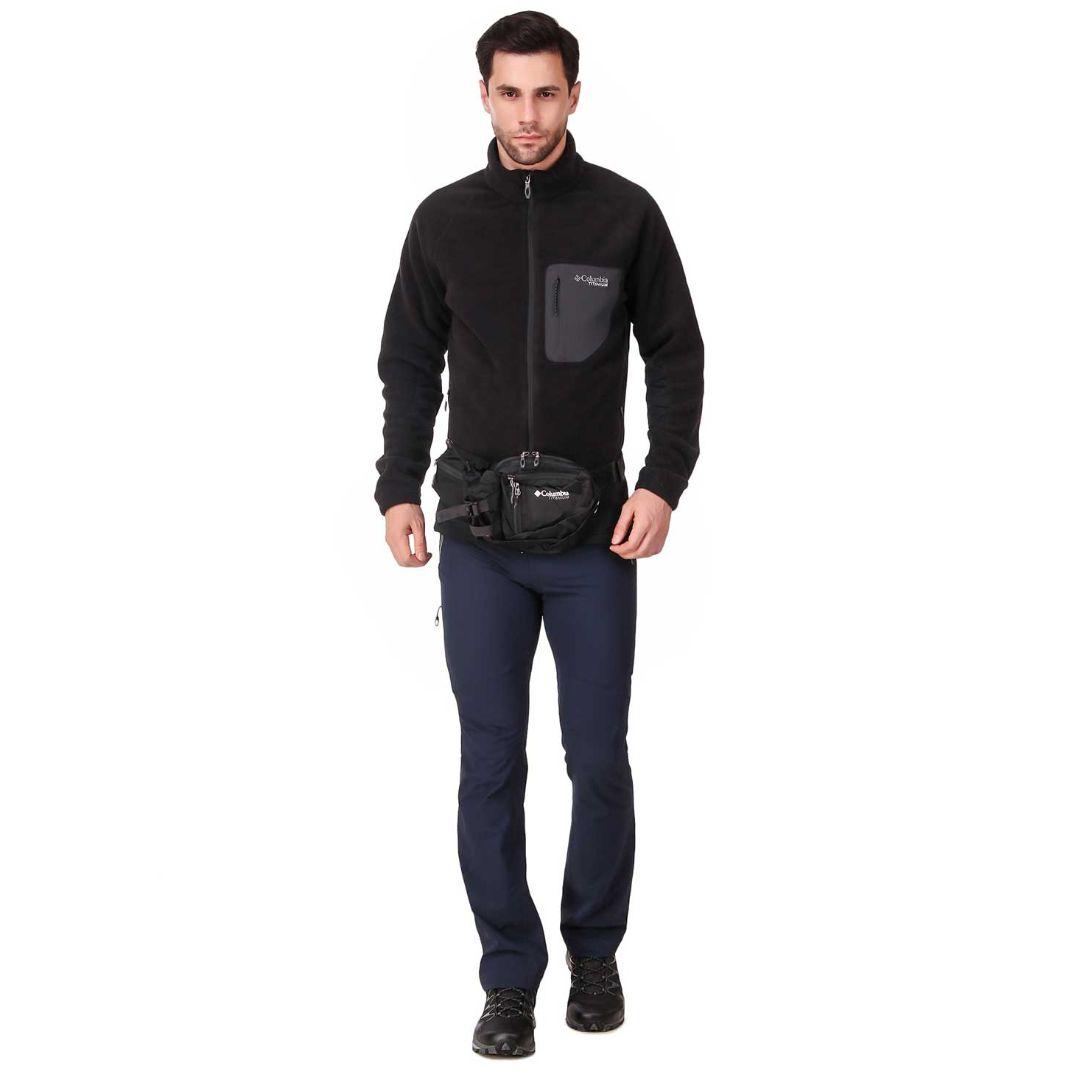 Columbia Men Black Titan Pass 2.0 II Fleece