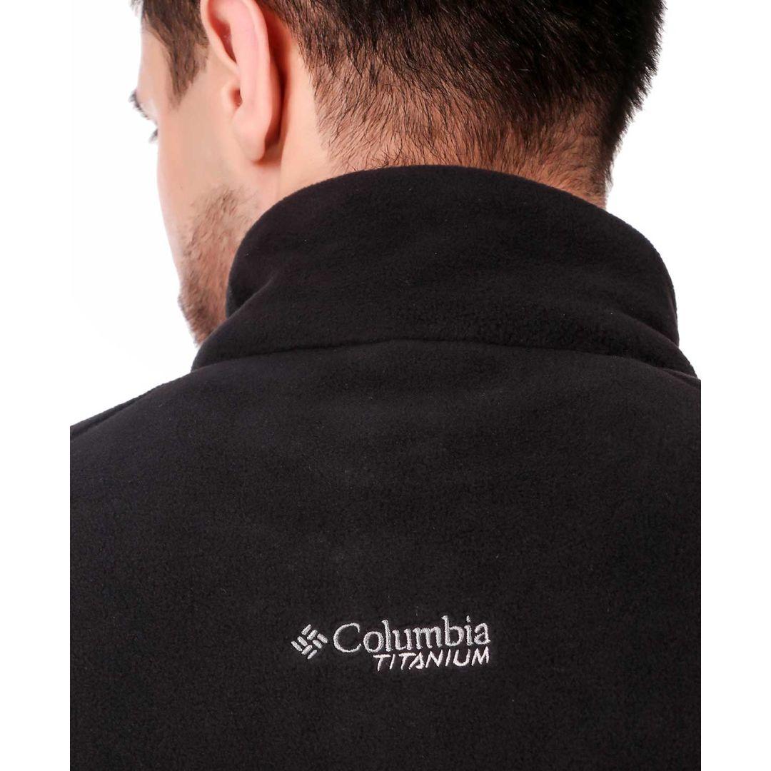 Columbia Men Black Titan Pass 2.0 II Fleece