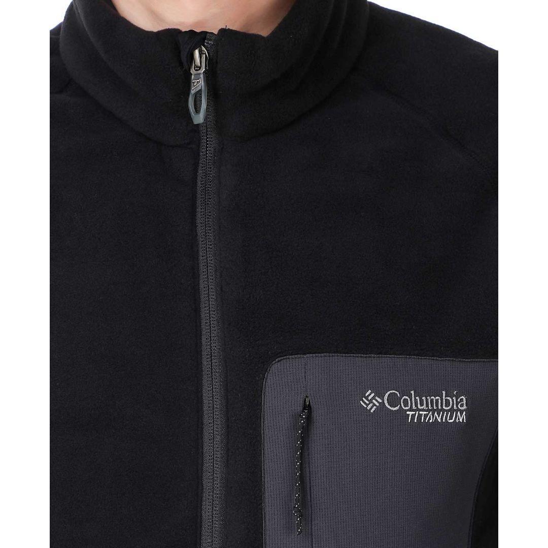 Columbia Men Black Titan Pass 2.0 II Fleece