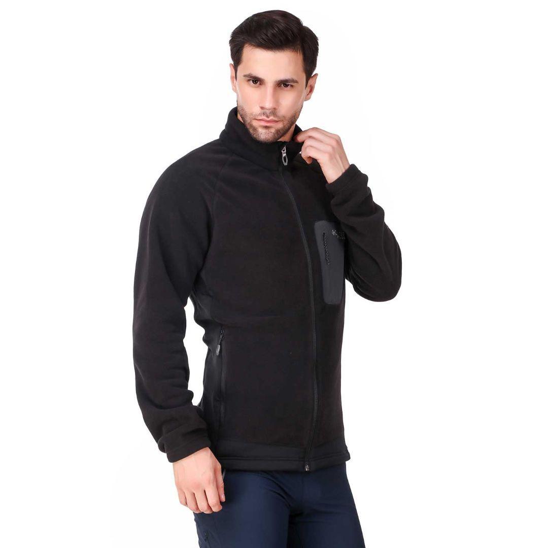 Columbia Men Black Titan Pass 2.0 II Fleece