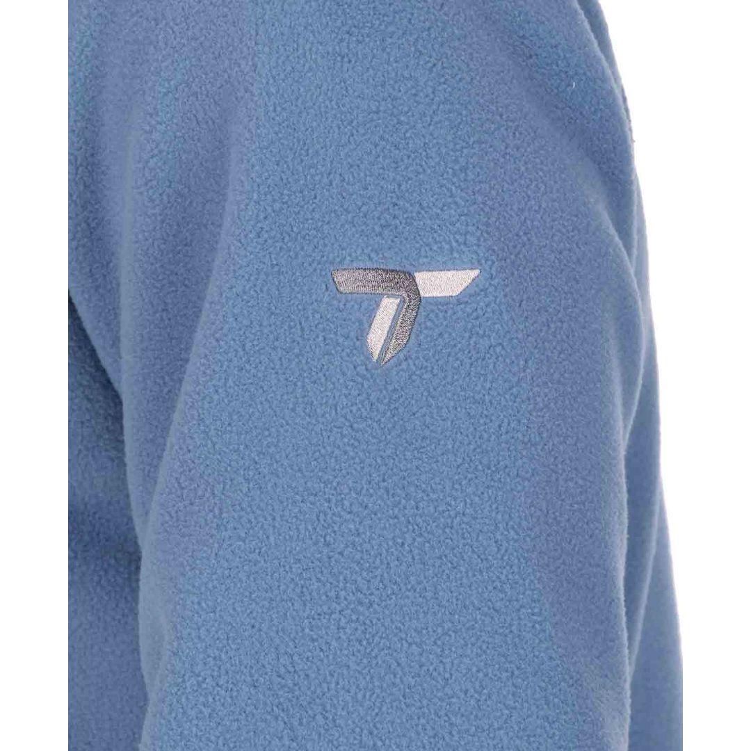 Columbia Men Blue Omni-Wick Titan Pass 2.0 II Fleece Jacket