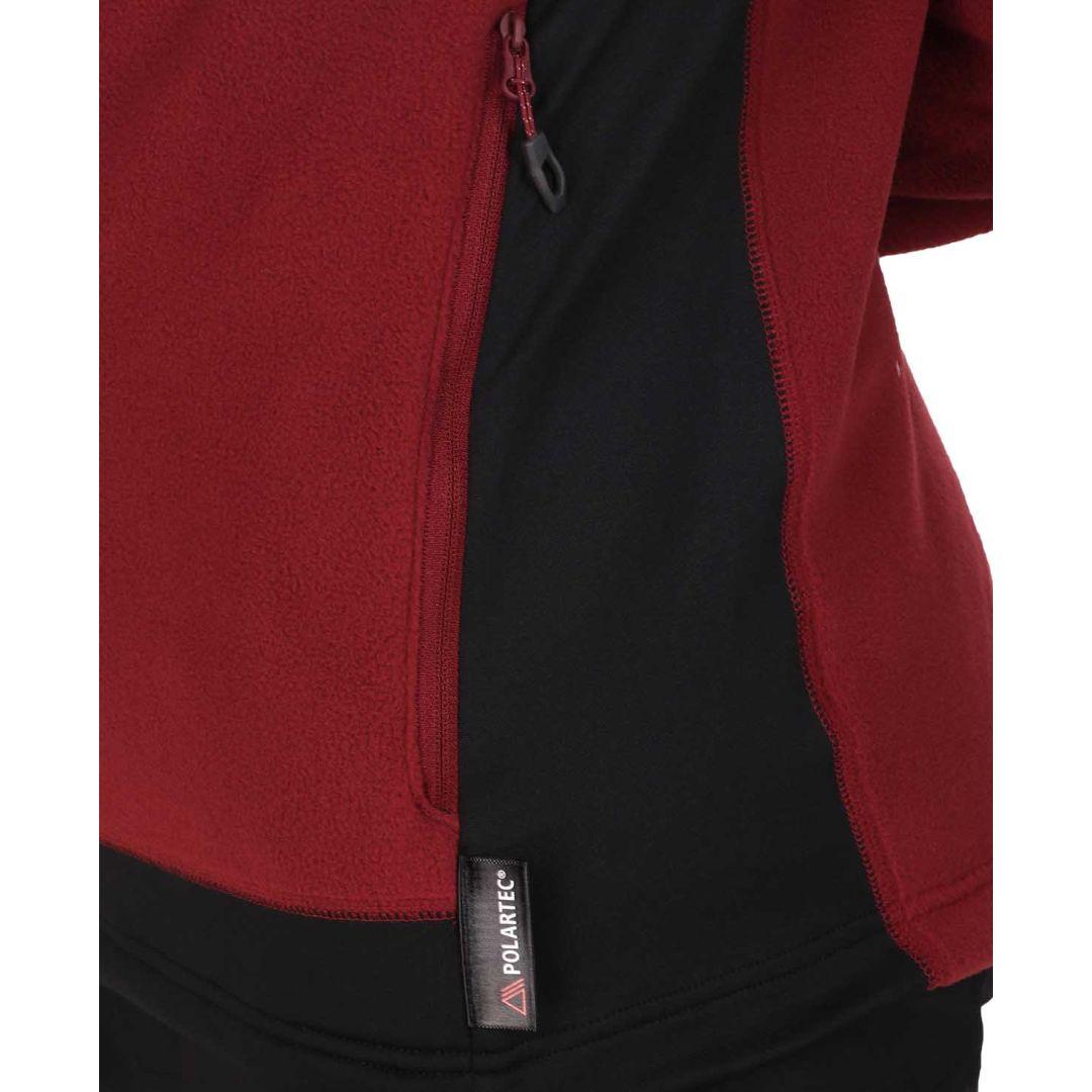 Columbia Men Red Titan Pass 2.0 II Fleece