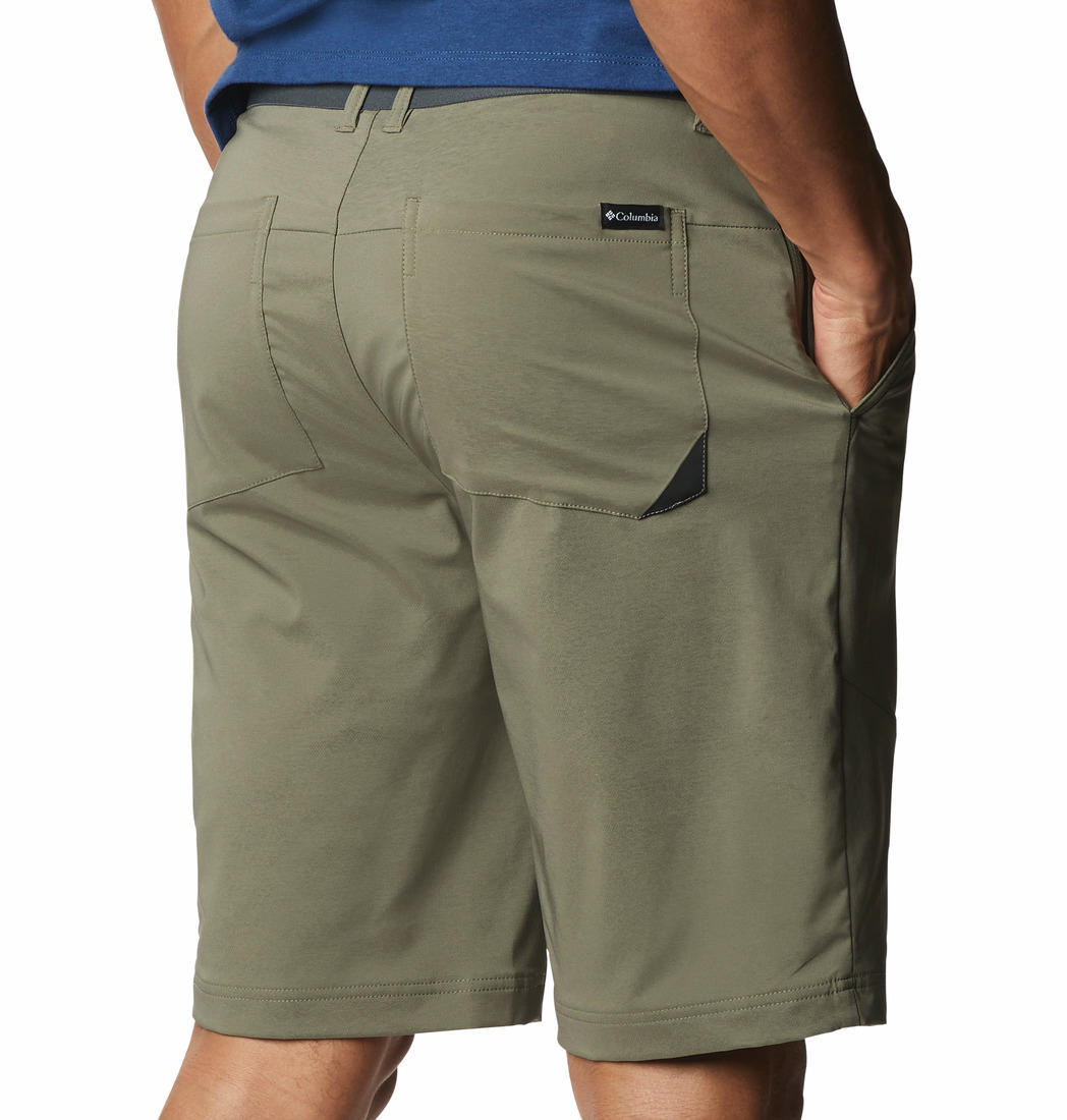 Columbia Men Green Tech Trail Shorts