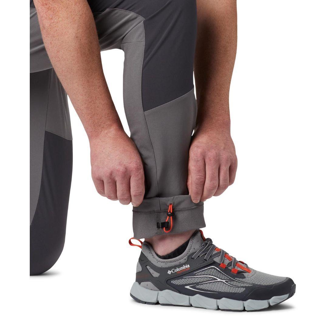 Columbia Men Grey Maxtrail Pant (Sun Protection)