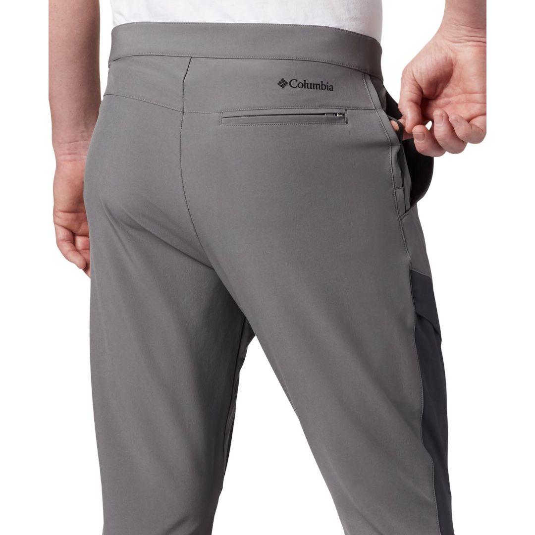Columbia Men Grey Maxtrail Pant (Sun Protection)