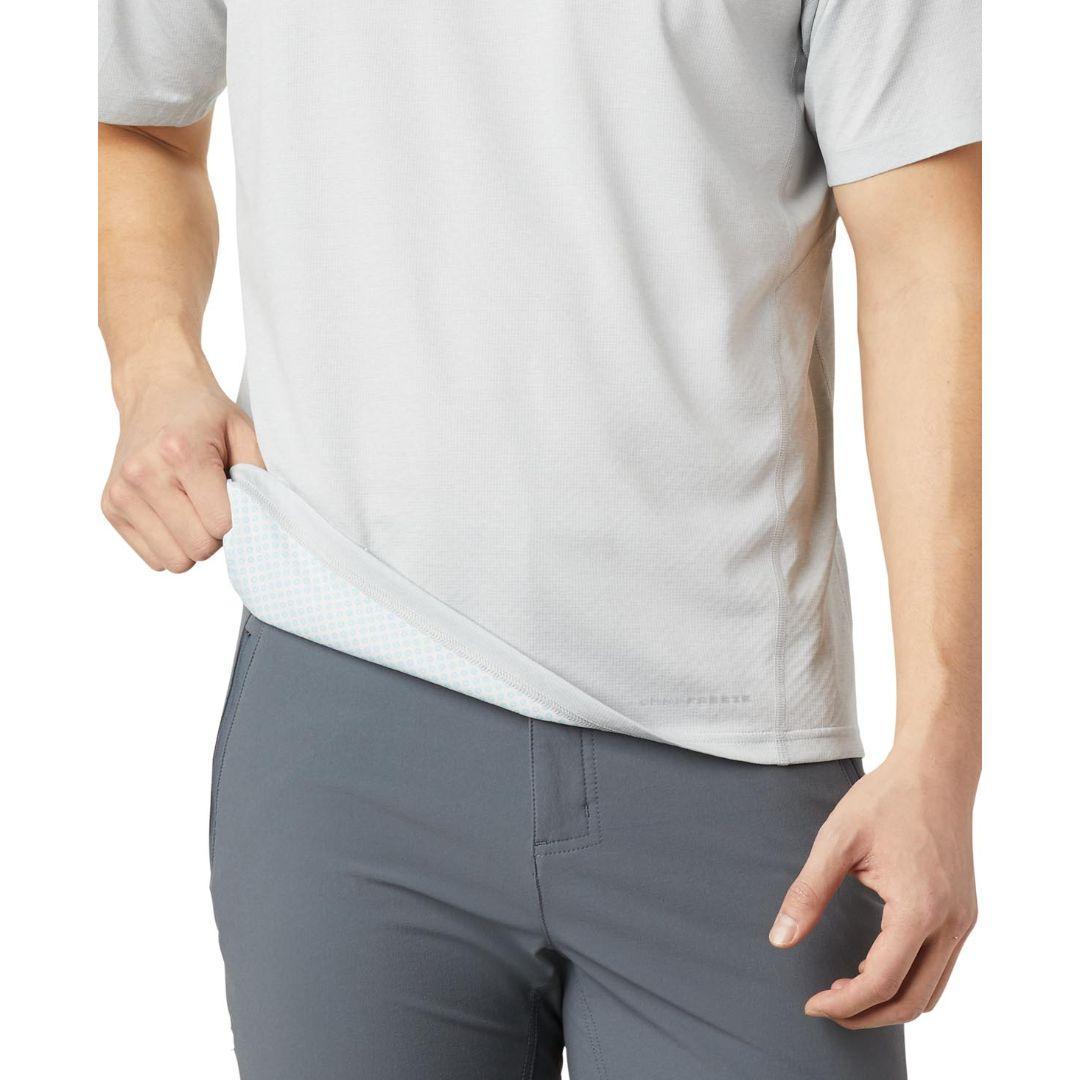 Columbia Men Black M Irico Knit SS Crew