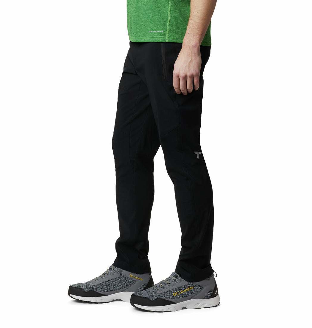 Columbia Men Black M Titan Pass Pant (Sun Protection)