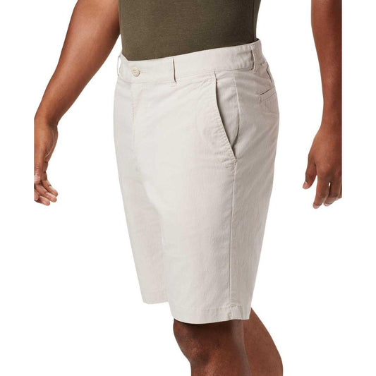 Columbia Men White Omni-Wick Outdoor Elements Chambray Shorts