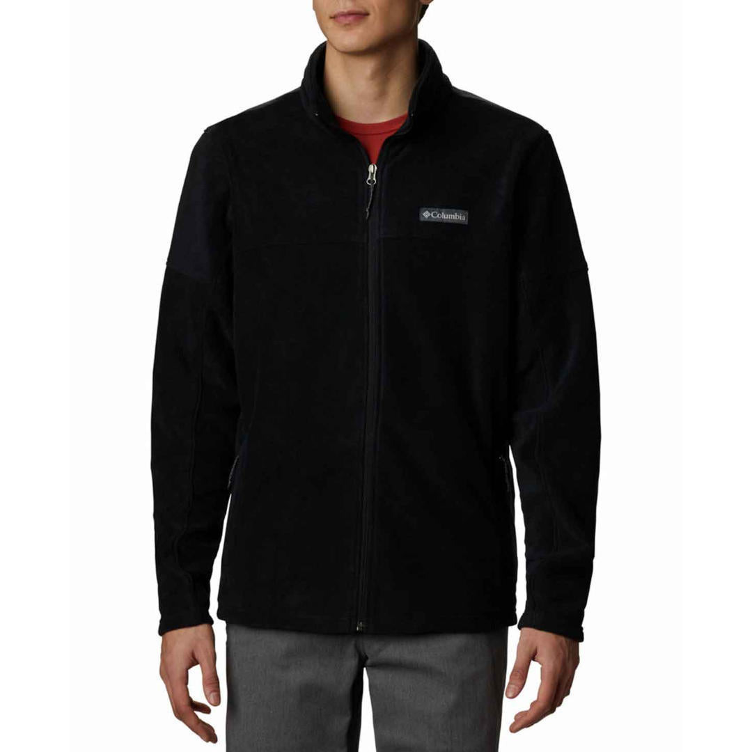 Columbia Men Black Basin Trail III Full Zip Fleece Jacket