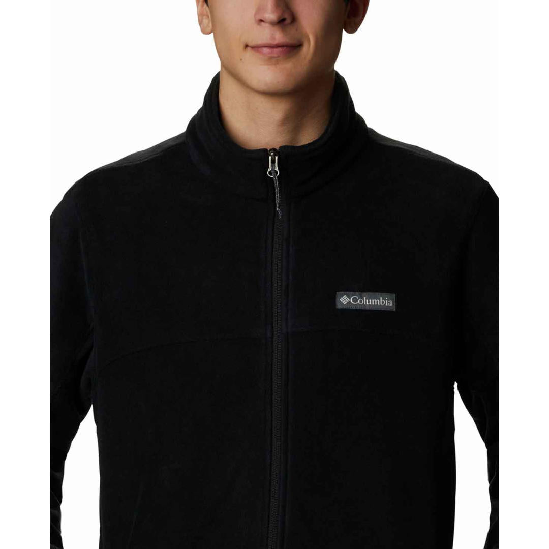 Columbia Men Black Basin Trail III Full Zip Fleece Jacket