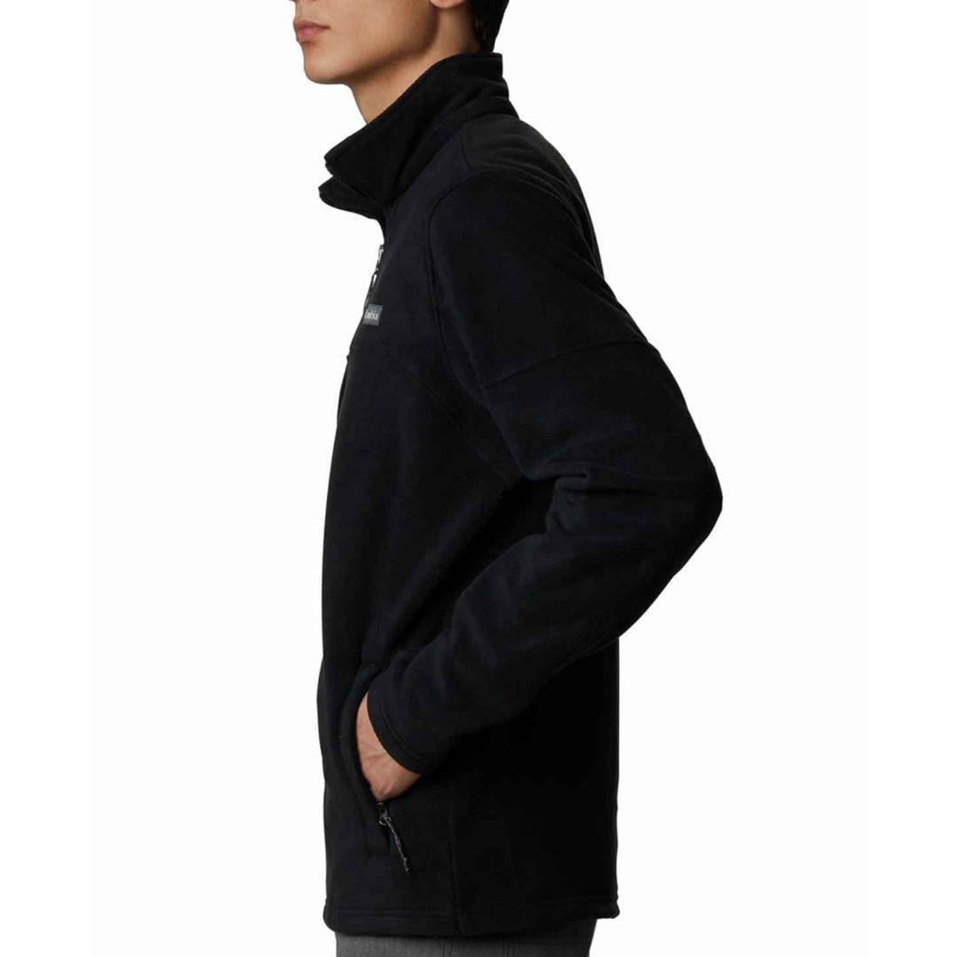 Columbia Men Black Basin Trail III Full Zip Fleece Jacket