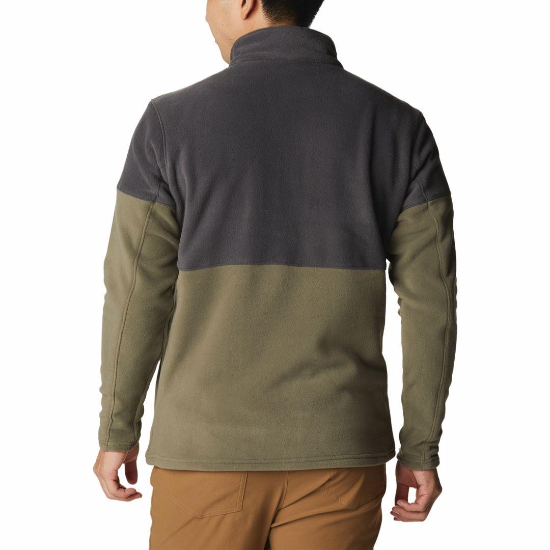 Columbia Men Green Basin Trail III Full Zip Fleece Jacket