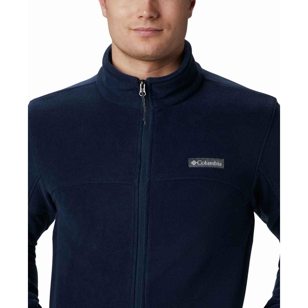 Columbia Men Blue Basin Trail III Full Zip Fleece Jacket
