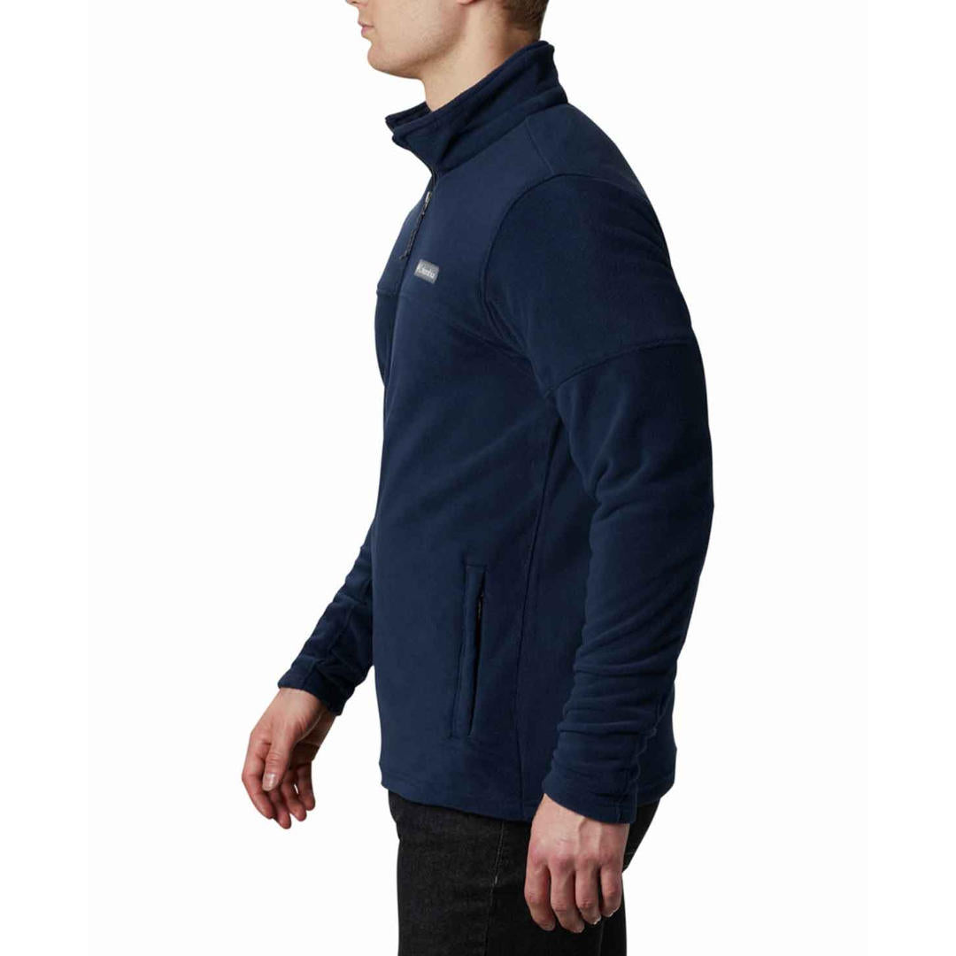Columbia Men Blue Basin Trail III Full Zip Fleece Jacket