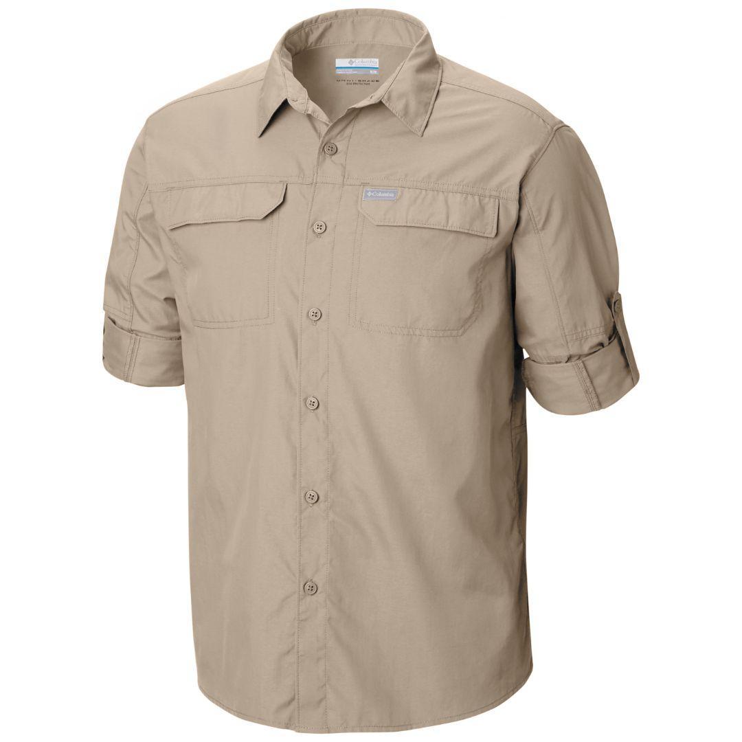 Columbia Men Brown Silver Ridge 2.0 Long Sleeve Shirt