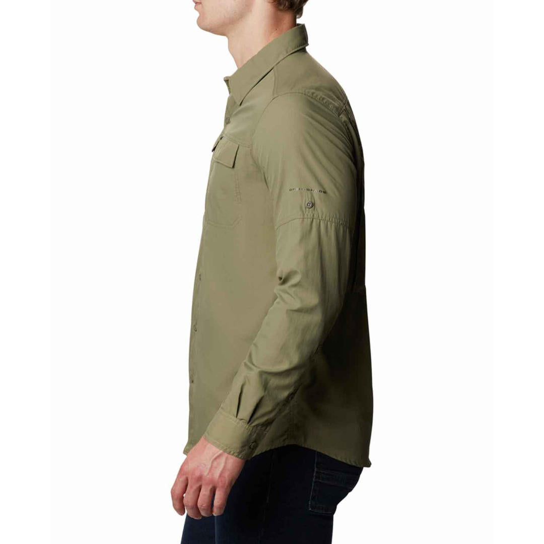 Columbia Men Olive Silver Ridge 2.0 Long Sleeve Shirt