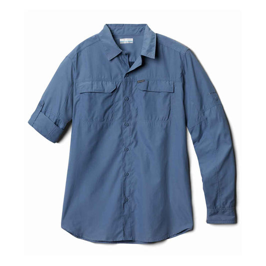 Columbia Men Blue Silver Ridge 2.0 Long Sleeve Shirt